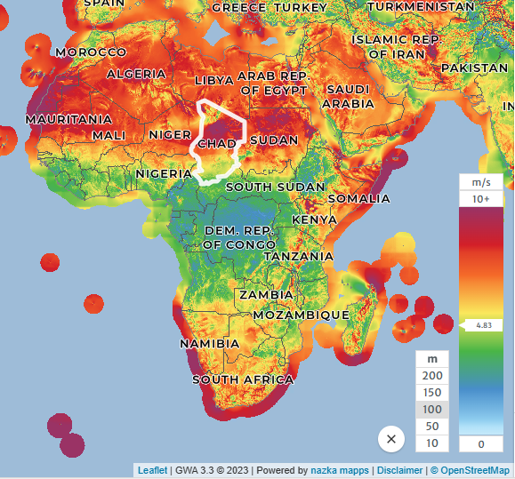 A map of the world with different colored areas Description automatically generated